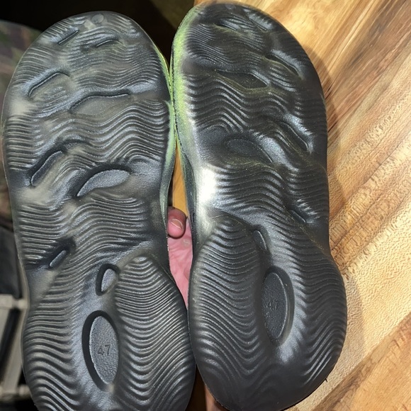 EVA Foam Runner Mx Unbranded  Ombré Lime Onyx Metallic Silver RNNR Clog New Mens - Picture 13 of 15